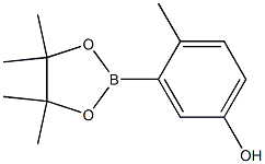 4-METHYL-3-(4,4,5,5-TETRAMETHYL-1,3,2-DIOXABOROLAN-2-YL)PHENOL Struktur