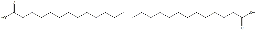 Tridecanoic acid (Tridecylic acid) Struktur