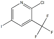 2-chloro-3-trifluoroMethyl-5-iodopyridine Struktur