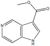 Methyl 1H-pyrrolo[3,2-c]pyridine-3-carboxylate Struktur