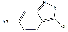 6-aMino-2H-indazol-3-ol Struktur