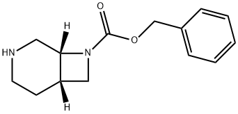 (1R,6S)-8-Cbz-3,8-diazabicyclo[4.2.0]octane Struktur