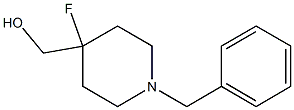 (1-benzyl-4-fluoropiperidin-4-yl)Methanol Struktur