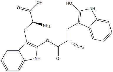 2-Hydroxy-L-tryptophan 2-Hydroxy-L-tryptophan Struktur