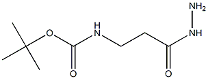 BOC-BETA-ALANINE HYDRAZIDE Struktur