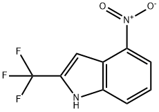 4-Nitro-2-(trifluoroMethyl)-1H-indole Struktur