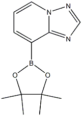 8-(4,4,5,5-TetraMethyl-[1,3,2]dioxaborolan-2-yl)-[1,2,4]triazolo[1,5-a]pyridine Struktur