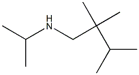 N-isopropyl-2,2,3-triMethylbutan-1-aMine Struktur