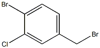 4-BroMo-3-chlorobenzyl broMide Struktur