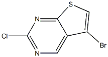 5-broMo-2-chlorothieno[2,3-d]pyriMidine Struktur