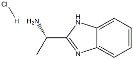 (S)-1-(1H-Benzimidazol-2-yl)ethylamine Hydrochloride Struktur