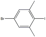 2,6-diMethtyl-4-broMoiodobenzene Struktur