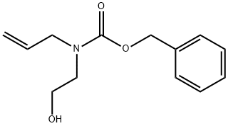 benzyl allyl(2-hydroxyethyl)carbaMate Struktur