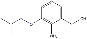 (2-aMino-3-isobutoxyphenyl)Methanol Struktur