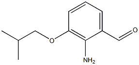 2-aMino-3-isobutoxybenzaldehyde Struktur