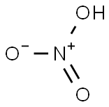 Nitric acid for trace analysis min 67 % (glass bottle) Struktur