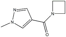 azetidin-1-yl(1-Methyl-1H-pyrazol-4-yl)Methanone Struktur