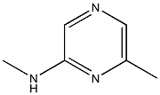 N,6-diMethylpyrazin-2-aMine Struktur