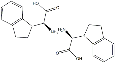 D-2-Indanylglycine D-2-Indanylglycine Struktur