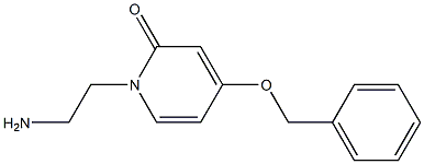 1-(2-AMino-ethyl)-4-benzyloxy-1H-pyridin-2-one Struktur