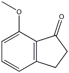 2,3-dihydro-7-Methoxyinden-1-one Struktur