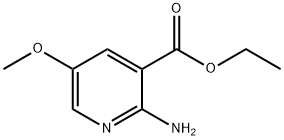 Ethyl 2-aMino-5-Methoxynicotinate Struktur