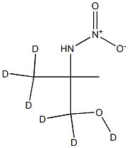 2-Methyl-2-(nitroaMino)-1-propanol-d6 Struktur