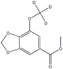 Methyl 7-(Methoxy-d3)
benzo[d][1,3]dioxole-5-carboxylate Struktur