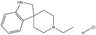 1'-ethylspiro[indoline-3,4'-piperidine] hydrochloride Struktur