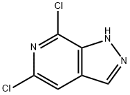 5,7-Dichloro-1H-pyrazolo[3,4-c]pyridine Struktur