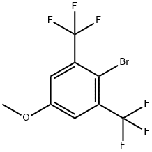 4-BROMO-3,5-BIS(TRIFLUOROMETHYL)ANISOLE Struktur