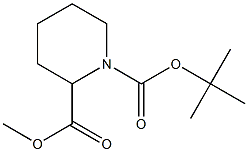 Methyl 1-boc-piperidine-2-carboxylate Struktur