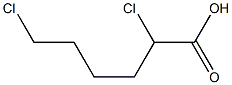 2,6-Dichlorocaproic acid Struktur