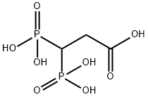 (2-Carboxyethylidene)bisphosphonic acid Struktur