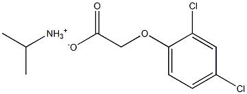 2.4-D isopropylamine salt Solution Struktur