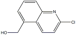 (2-chloroquinolin-5-yl)Methanol Struktur