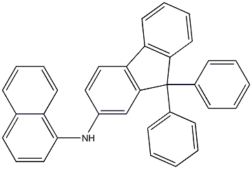 (9,9-Diphenyl-9H-fluoren-2-yl)-naphthalen-1-yl-aMine Struktur