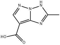 2-Methyl-1H-pyrazolo[1,5-b][1,2,4]triazole-7-carboxylic acid Struktur