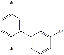 2,3',5-Tribromobiphenyl 100 μg/mL in Hexane Struktur