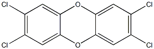 2,3,7,8-Tetrachlorodibenzo-p-dioxin 10 μg/mL in Toluene Struktur