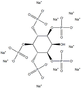 D-myo-Inositol-1,3,4,5,6-pentaphosphate (sodium salt) Struktur