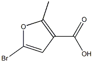 5-BROMO-2-METHYLFURAN-3-CARBOXYLIC ACID Struktur