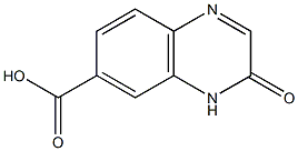 3,4-Dihydro-3-oxoquinoxaline-6-carboxylic acid Struktur