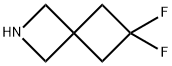 6,6-Difluoro-2-aza-spiro[3.3]heptane trifluoroacetate Struktur