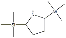 2,5-bis(triMethylsilyl)pyrrolidine Struktur