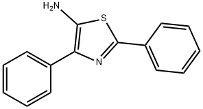 2,4-diphenylthiazol-5-aMine Struktur