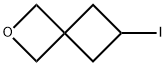 6-Iodo-2-oxa-spiro[3.3]heptane Struktur