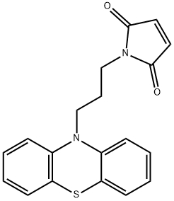 1-[3-(10H-Phenothiazin-10-yl)propyl]-1H-pyrrole-2,5-dione Struktur