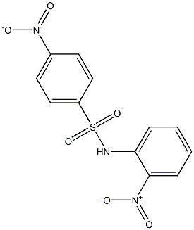 4-Nitro-N-(2-nitrophenyl)benzenesulfonaMide, 97% Struktur