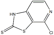 4-chlorothiazolo[5,4-c]pyridine-2(1H)-thione Struktur